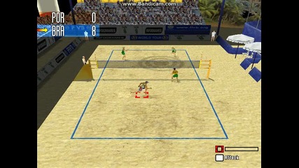 играта плажен волейбол - етап 2 - бразилия и портогалия