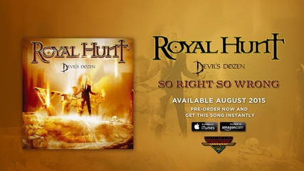 Royal Hunt - So Right So Wrong (official Audio)