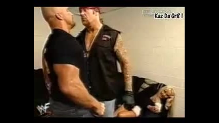 Stone Cold & Undertaker Backstage