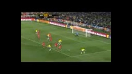 World Cup 2010 Бразилия - Северна Корея полувреме 1 