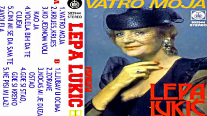 Lepa Lukic - Gde si staogde si kreno - Audio 1990