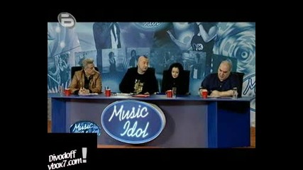 Music Idol 3 - Марко Миланович Който Пее Песен Deep Purple Донякъде Допада На Журито 06.03.2009 
