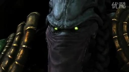 Starcraft 2 Cinematics Part 06/19 Zeratuls Warning