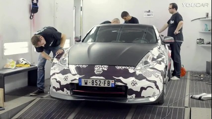 Nissan 370z Nismo wrap for Gumball 3000