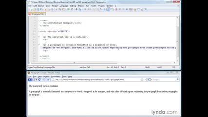 Научи XHTML и HTML с Lynda.com (Текст 2част)