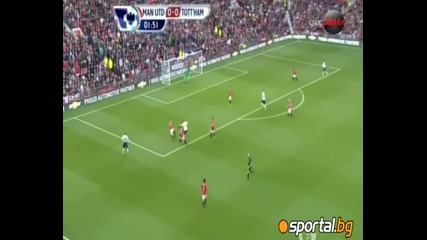 Ман. Юн. 2-3 Тотнъм, 29.09.2012, стадион " Олд Трафорд " Английска висша лига 2012/2013