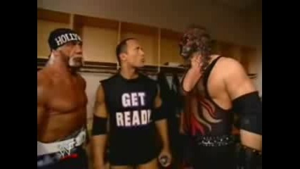 Kane Имитира The Rock & Hulk Hogan