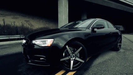 Стилно Audi A5 с 20 '' джанти Lexani Black Series !