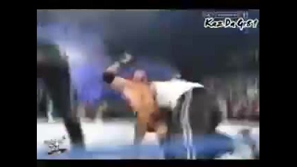 wwf - the rock and the undertaker kick ass!