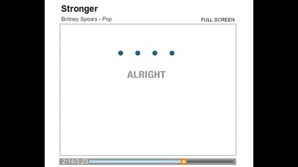 Пейте като Britney Spears - Stronger (karaoke)