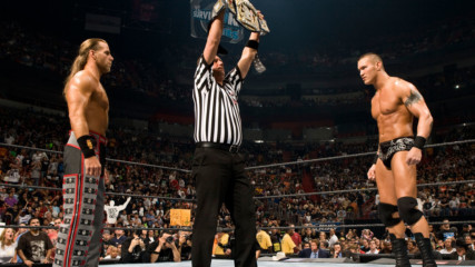 WWE Marquee Matches: Shawn Michaels drops Randy Orton with a Springboard Moonsault (WWE Network Exclusive)
