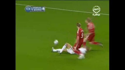 Ливърпул 4 - 0 Реал Мадрид гол на Фернандо Торес