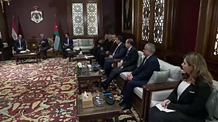 Jordan: King Abdullah II holds meeting with Egypt's Sisi