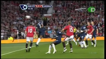 Man Utd - Arsenal - 2:1 - Автогол на Диаби