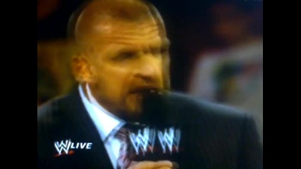 Triple H казва,че на Tlc световната и Wwe титлата ще са заложени в един мач - Wwe Raw 25.11.13
