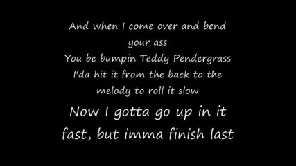 Kanye West Slow Jamz Feat Twista & Jamie Foxx Lyrics On Screen