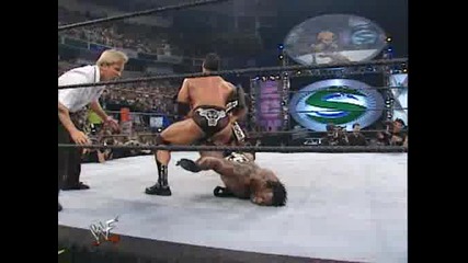 Summerslam 2001 - The Rock Vs Booker T (WCW Championship)