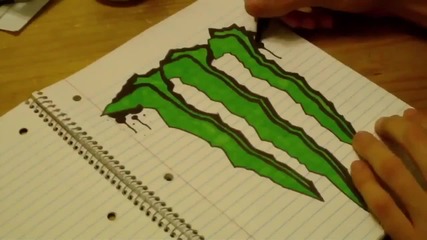Zk12™ Monster Energy Speed Drawing