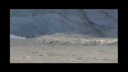 Ледено сърфиране в Аляска 