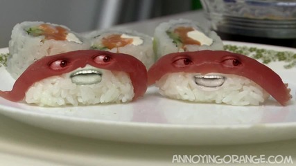 Annoying Orange - Wasssabi