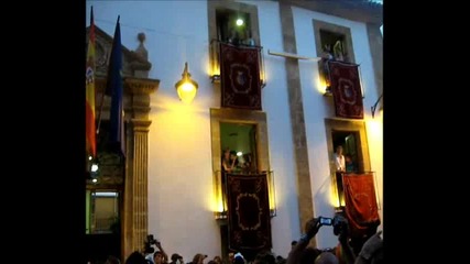 Fogueras De San Juan 2012 in Javea Spain