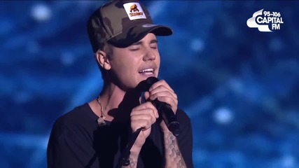 Justin Bieber - Love Yourself ( Live At The Jingle Bell Ball 2015 )