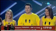 Трио Paradise - X Factor Live (10.11.2015)