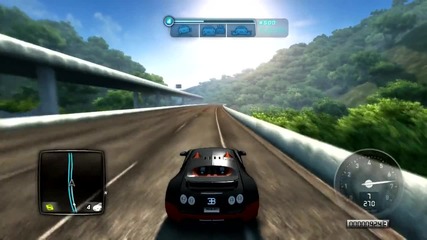 Test Drive Unlimited 2 - Bugatti Veyron Super Sport - от 0 до 283 mph