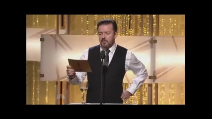 Ricky Gervais - Golden Globes 2011 complete 