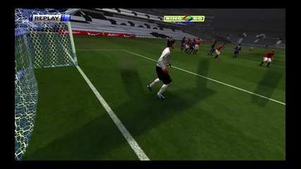 Pes 2010 - гол на Даниел Алвеш 