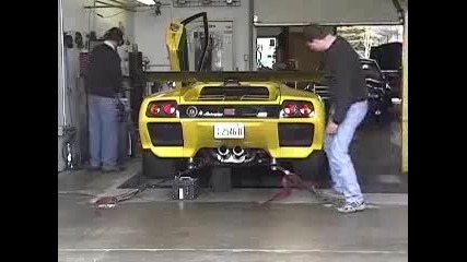 Lamborghini Diablo 6.0 Gtr Dyno Test 