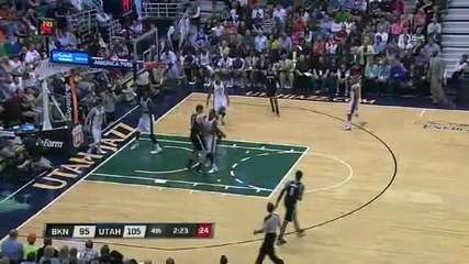 Nba Circle - Brooklyn Nets Vs Utah Jazz Highlights 30 March 2013 www.nbacircle.com