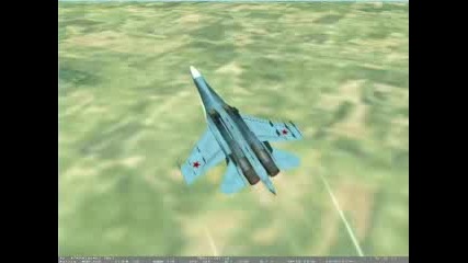 Roki Fly With Flanker 2.5 Su-27