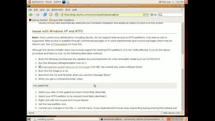 Инсталиране На Ubuntu И Xp На Едно Pc