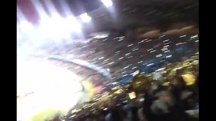 Страхотна атмосфера на стадион " Cан Паоло " ... Наполи 3:1 Челси
