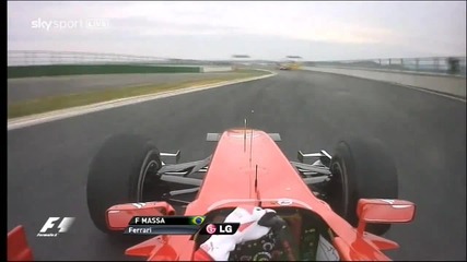 Felipe Massa най - добра обиколка Formula1 2010 Korean Gp Qualifying 