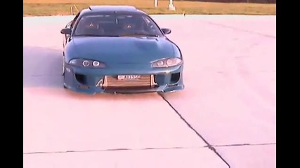 Зверски Тунинг На Mitsubishi Eclipse Gsx 
