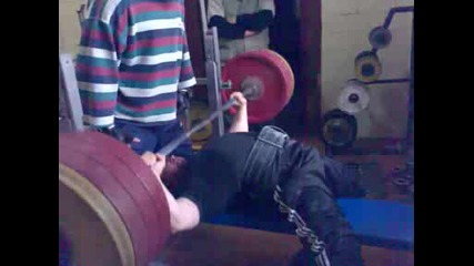 Георги Обрешков - 200 кг. вдигане от лег