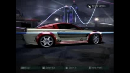 The Mustang From Nfs Mw 