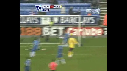 29.12.2010 Уигън 1 - 1 Арсенал гол на Андрей Аршавин