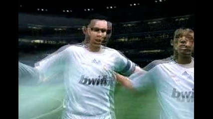 Pes Champions League R.madrid Ronaldo Chamak Kaka Benzema 