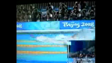 Beijing 2008 Swimming Men Final Phelps !!!