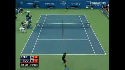 Federer Vs.roddick Us Open 2007 Highlights