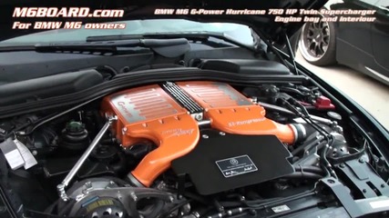 G - Power Hurricane Bmw M6 Rs 750 Hp Twin Supercharged Engine [fullhd]