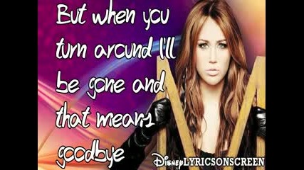 Miley Cyrus see you in another life