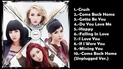 2ne1 - Crush (japanese ver.) - Album · 25 June, 2014