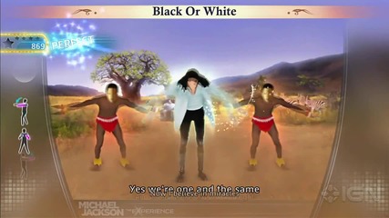 Michael Jackson The Experience - Black or White