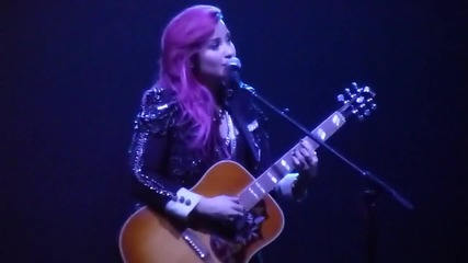 Demi Lovato - Catch Me концерт в Индианаполис 30/03/2014