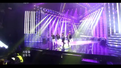 Teen Top - No More Perfume On You ~ Inkigayo (02.10.2011) @ Save The Green Earth Concert