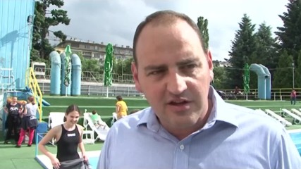 Петър Стойчев за детския турнир по плуване "Златоперки"